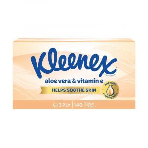 Kleenex Facial Tissues 140 Aloe Vera