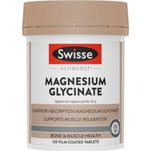 Swisse Ultiboost Magnesium Glycinate 120 Tablets