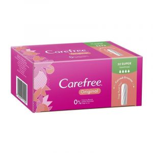 Carefree Original Fragrance Free Super Tampons 32 Pack