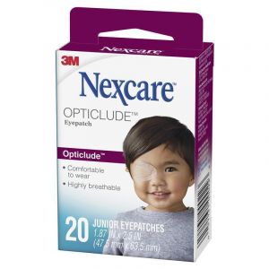 Nexcare Opticlude Orthoptic Eye Patch Junior 62mm x 46mm