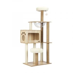 Alopet Cat Tree Tower Scratching Post Scratcher Cats Condo House Bed Furniture 1Unit
