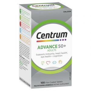 Centrum Advance 50+ 100 Tablets