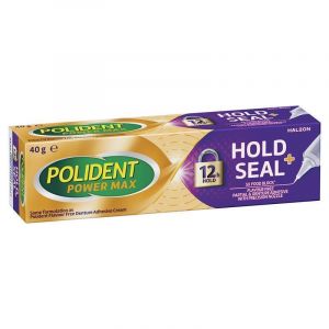 Polident MAX SEAL Denture Adhesive Cream 40g