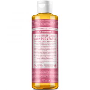 Dr Bronners Savon liquide Fleur de cerisier Un savon Castille naturel 1