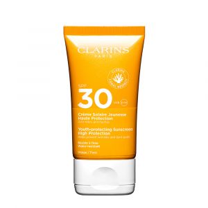 Clarins Cr&egrave;me Solaire Jeunesse Haute Protection Spf30 solaire visag