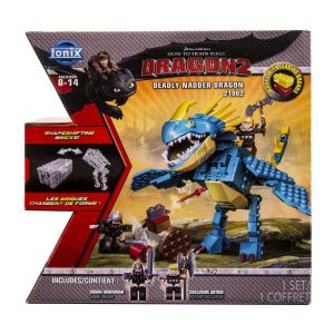 Spin Master Ionix How To Train Your Dragon 2 Set de Construction Deadly Nadder Dragon 121 Pi&egrave;ces Enfants 8-14 Ans