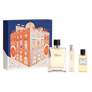 Hermes Terre D` Hermes - Edt 100 Ml + Gel Doccia 40 Ml + Edt 15 Ml