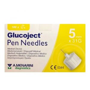 Ago per insulina Menarini Glucoject 31gx5mm 100U