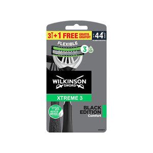 Wilkinson sword Xtreme 3 Black Edition Confort (4 pi&egrave;ces)