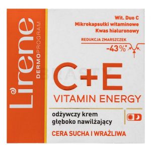 Lirene Vitamine C+E Energy Cr&egrave;me Visage Hydratante 50 ml