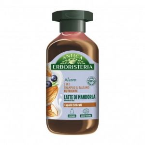 Antica Erboristeria Shampoo Et Apr&egrave;s-Shampooing Nourrissants 2En1 Au Lait D'Amande 250 Ml