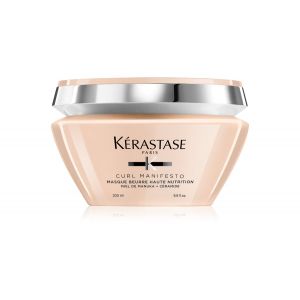 Masque au beurre haute nutrition K&eacute;rastase pour cheveux boucl&eacute;s 200 ml