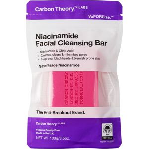 Carbon theory Savon nettoyant visage &agrave; la niacinamide (barre nettoyante visage) 100 g