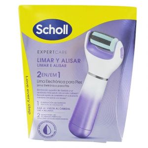 Sistema elettronico per la cura dei piedi Scholl Velvet Smooth con testina di ricarica esfoliante