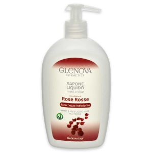 Glenova Savon Liquide Mains & Visage Roses 500 Ml