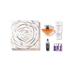 Coffret cadeau Lanc&ocirc;me Tr&eacute;sor EDP 100 ml, lait d&eacute;maquillant 50 ml, s&eacute;rum 7 ml et cr&egrave;me 15 ml
