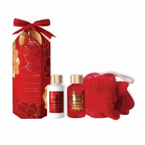 Parisax Set Regalo Per La Cura Del Corpo Winter Blossom Magnolia (Cracker Trio Bath)