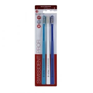 Swissdent Trio de brosses &agrave; dents blanchissantes souples 2 + 1 GRATUITE