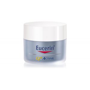 Eucerin Q10 Active (tous types de peaux sensibles) - Cr&egrave;me de Nuit R&eacute;g&eacute;n&eacute;rante Anti-Rides - 50 ml
