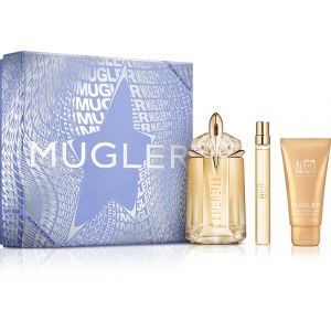 Mugler Alien Goddess Coffret Cadeau Femme Eau de Parfum Rechargeable 60ml + Mini 10ml + Lait Corps 50ml