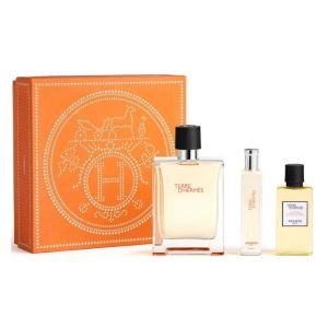 Herm&egrave;s Set Terre Hermes Edt 100ml Gel 40ml Mini 15ml@