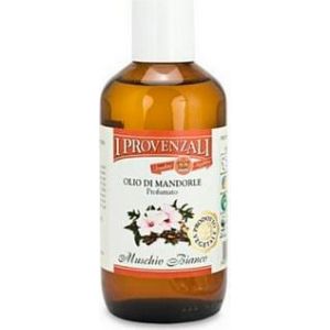 I Provenzali Huile d'Amande Parfum&eacute;e au Musc Blanc - Huile pour le Corps 200 ml