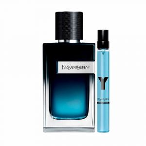 Set Yves Saint Laurent: Y Eau de Parfum per uomo 100 ml + Y Eau de Parfum per uomo 10 ml