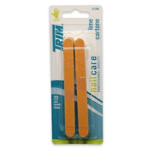 Trim Lime Carton 12 Cm 20 Pi&egrave;ces. Double Grain