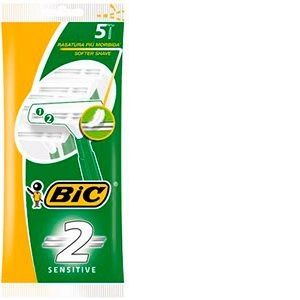 Bic Rasoir Jetable Sensitive 2 Lames 1 Paquet de 5 Lames