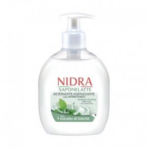 Nidra Savon-lait Hygi&eacute;nisant avec Antibact&eacute;rien et Extrait de Sauge 300 ml