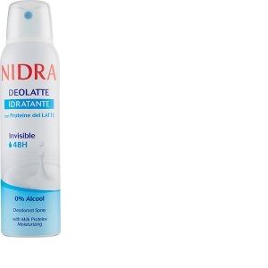 Nidra D&eacute;odorant Hydratant Aux Prot&eacute;ines De Lait Spray 150 Ml