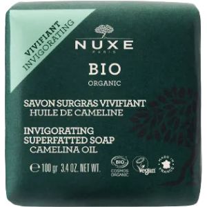 Nuxe Sapone Solido Per Viso E Corpo Bio Organic Rinvigorente (Sapone Supergrasso) 100 G