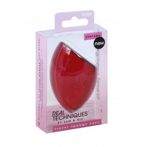 Real Techniques Trousse &agrave; &eacute;ponge en plastique Miracle Makeup rouge