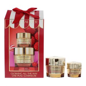 Set Glowing All The Way Estee Lauder: Crema Anti-Et&agrave; Revitalizing Supreme+ per il Viso 50 ml + Balsamo Occhi Lift & Firm Revitalizing Supreme+ 15 ml