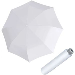 Doppler Parapluie pliant m&eacute;canique pour femme, sp&eacute;cial mini mariage, uni, blanc