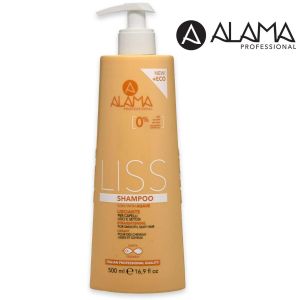 Alama shampoo professionnel lissant cheveux lisses et soyeux 500 ml