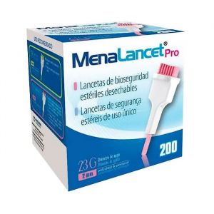 Menarini Menalancet Pro 23g 200 Lancette
