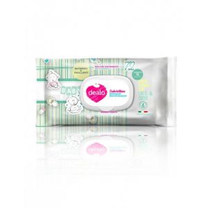 Dealo Lingettes Impr&eacute;gn&eacute;es B&eacute;b&eacute; Lait & Noix de Coco 72 pcs