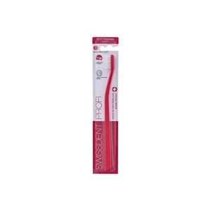 Swissdent Brosse &agrave; dents blanchissante Profi Soft - Brosse &agrave; dents souple 1 pi&egrave;ce Rouge