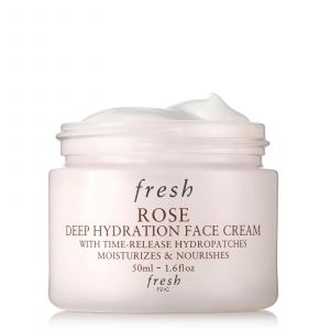 Fresh Cr&egrave;me Visage Hydratation Profonde &agrave; la Rose 50 ml