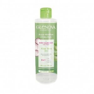 Glenova Eau Micellaire Hydra Plus Avec Acide Hyaluronique Et Aloe Vera Bio 400 Ml