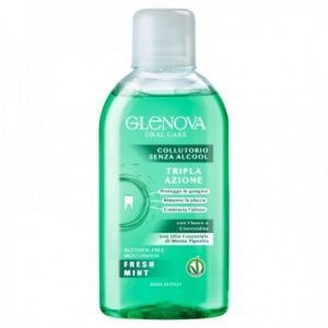 Glenova Bain de bouche Sans Alcool Fresh Menthe 400 Ml