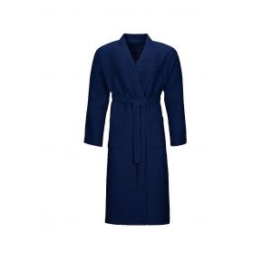 VOSSEN Peignoir unisexe WELLINGTON-L Winternight bleu marine | S