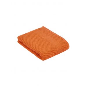 VOSSEN Serviette de douche TOMORROW 67x140cm Orange &eacute;lectrique orange