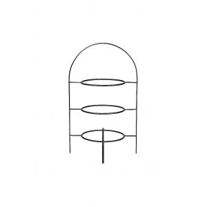 ASA SELECTION &Eacute;tag&egrave;re 3 niveaux 27x49cm noir noir