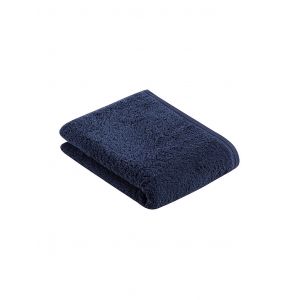 VOSSEN Drap de douche VEGAN LIFE 67x140cm Bleu marine bleu marine