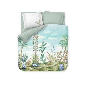 PIP STUDIO Perkal Bettw&auml;sche Jolie 2x 70x90cm / 200x200cm Blanc blanc