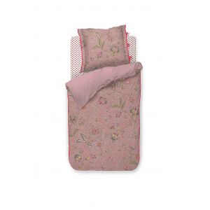 PIP STUDIO Percale Linge de lit MUMBAI MORNING 70x90cm/140x200cm Rose baie