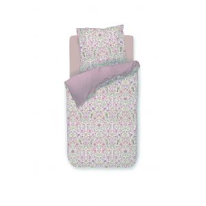 PIP STUDIO Perkal Bettw&auml;sche GARDEN OF DOVE 70x90cm/140x200cm Off White cr&egrave;me