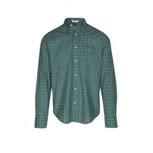 GANT Chemise coupe regular vert | L
